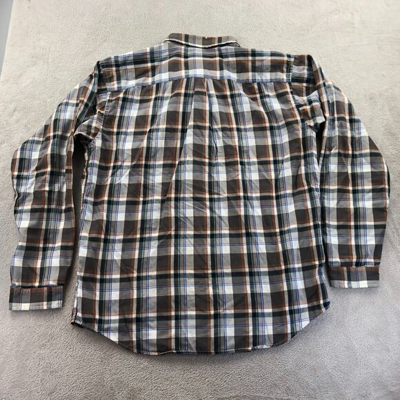 Patagonia Mens Shirt Large Long Sleeve Plaid Button Up Organic Cotton Casual - Picture 13 of 13